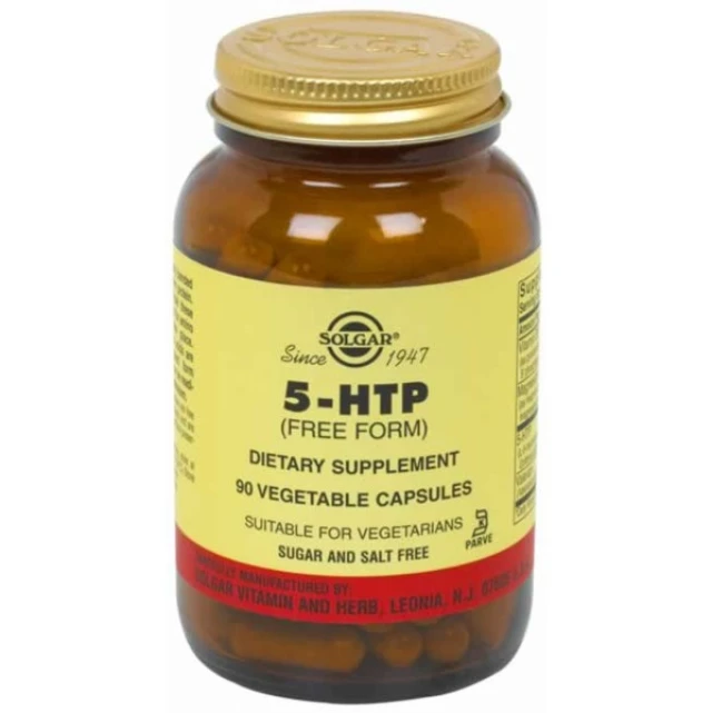 SOLGAR 5 HTP HYDROXYTRYPTOPHAN 100MG 90CAP Smile Pharmacy Gr