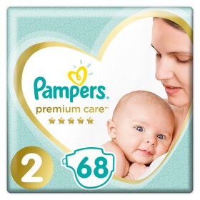 Pampers Premium Care Πάνες Μέγεθος 2 4-8 Κg 68 Πάν …