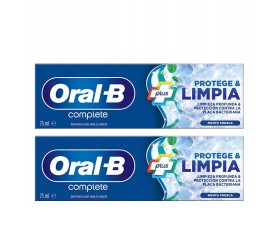 Oral-B Complete Protege & Limpa 2x75ml