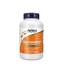 Now Foods Glucomannan 575mg 180veg caps