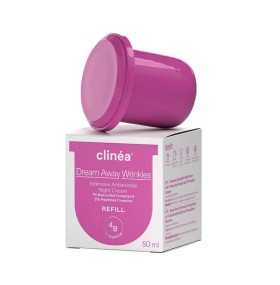 Clinea Dream Away Wrinkles Refill Κρέμα Νυκτός Αντ …