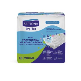 Septona Dry Plus με Άρωμα 60 x 90cm 15τμχ