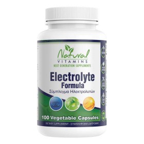 Natural Vitamins Electrolyte Formula 100 Κάψουλες