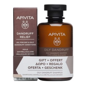 Apivita Set Dandruff Relief Λάδι κατά της Ξηροδερμ …