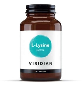 Viridian L-Lysine 500mg 30caps