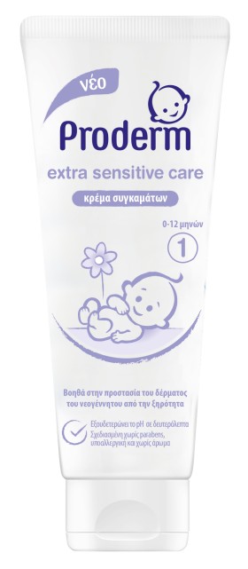 Proderm Extra Sensitive Care 0-12 μηνών Κρέμα Συγκ …