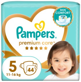 PAMPERS Premium Care No.5 (11-16 Kg) 44 Πάνες