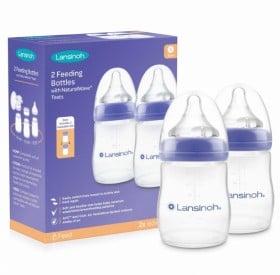 Lansinoh Feeding Bottles with Natural Wave Teat Πλ …