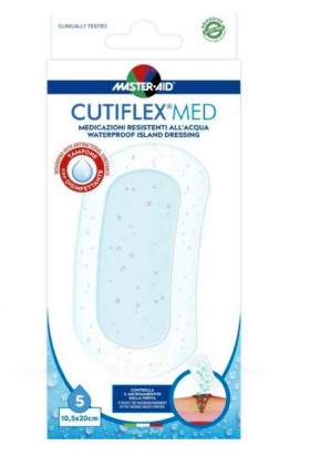 Master Aid Cutiflex  10,5x20cm (6x15,2) 5τεμ.