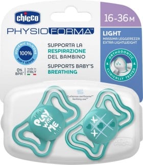 Chicco PhysioForma Light Πιπίλα Σιλικόνης Πράσινο …