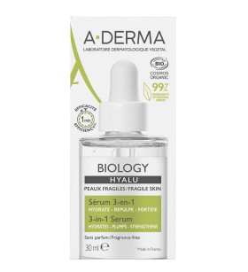 Aderma Biology Hyalu Organic 3-in-1 Ενυδατικό Seru …