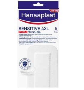 Hansaplast Sensitive Sterile 4XL Επιθέματα 10x20cm …