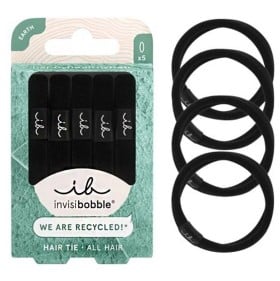 Invisibobble Hair Tie Black Λαστιχάκια Μαλλιών 5τμ …