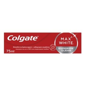 Colgate Max White Superior Clean Οδοντόκρεμα 75ml