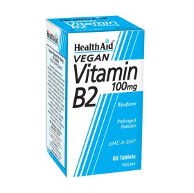HEALTH AID VITAMIN B2 (RIBOFLAVIN) 100mg TABLETS 6 …