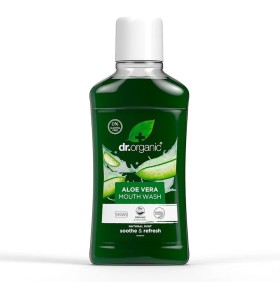 Dr.Organic Aloe Vera Στοματικό Διάλυμα 500ml