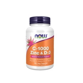 Now Foods C-1000 Zinc & D-3 Seasonal Immune Suppor …