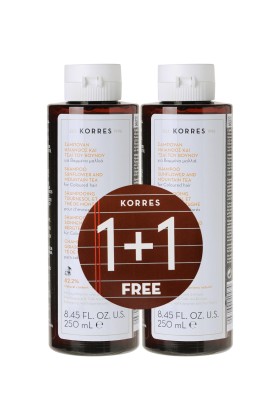 Korres Shampoo ΗΛΙΑΝΘΟΣ & ΤΣΑΙ ΤΟΥ ΒΟΥΝΟΥ,ΒΑΜΜΕΝΑ …