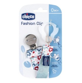 Chicco Fashion Κλιπ Πιπίλας για 0+ Μηνών με Πράσιν …