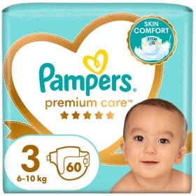 Pampers Premium Care Πάνες Μέγεθος 3 Midi 6-10 Kg …