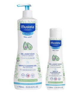 Mustela Set Gentle Cleansing Gel for Hair & Body 7 …