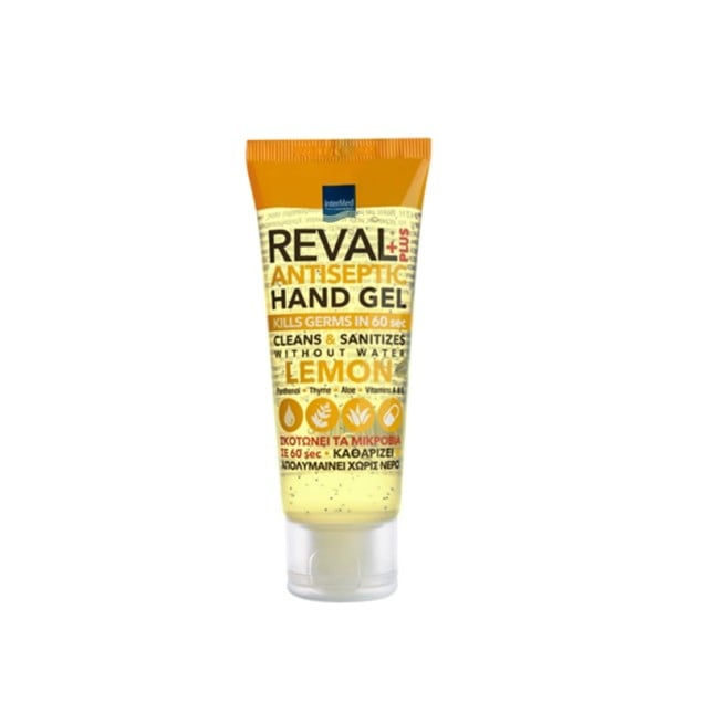 Intermed Reval Plus Antiseptic Hand Gel Lemon 75ml