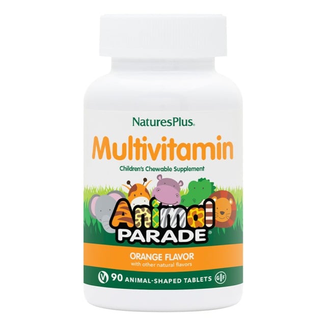 Nature's Plus Animal Parade Orange 90 μασώμενες ταμπλέτες