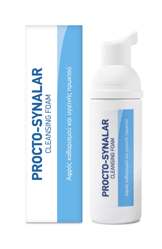 Procto-Synalar Cleansing Foam Αφρός καθαρισμού & υγιεινής πρωκτού 40ml