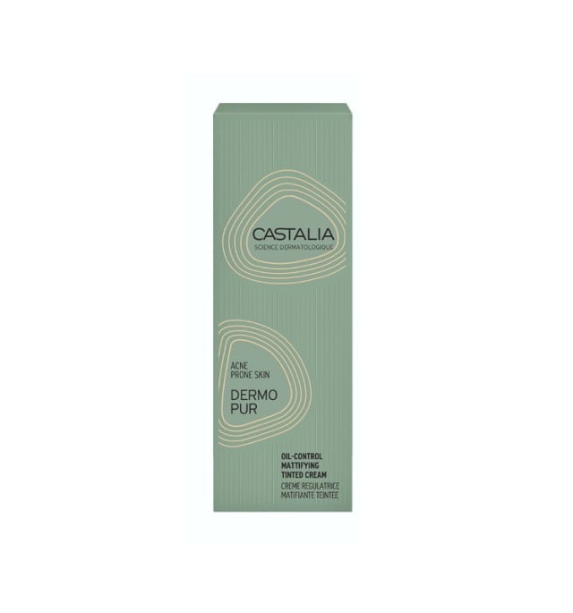 Castalia Dermopur Oil - Control Mattifying Tinted Cream 50ml