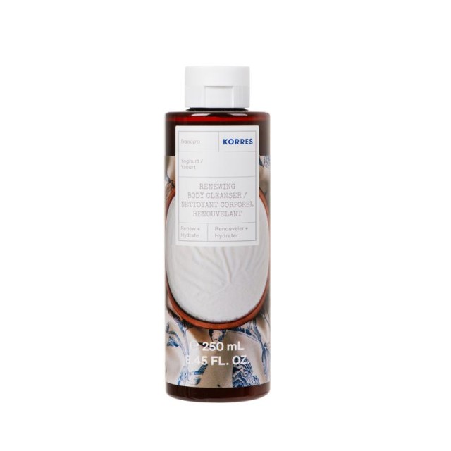 Korres Renewing Body Cleanser Αφρόλουτρο Σώματος Γιαούρτι 250ml