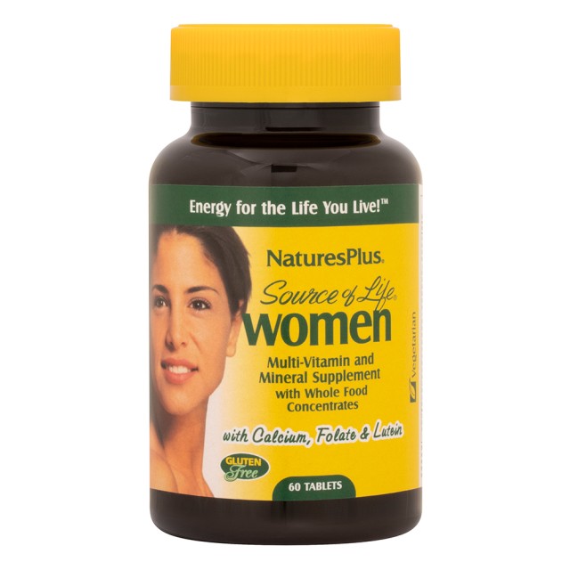 Nature's Plus Source of Life Women Multivitamin 60tabs