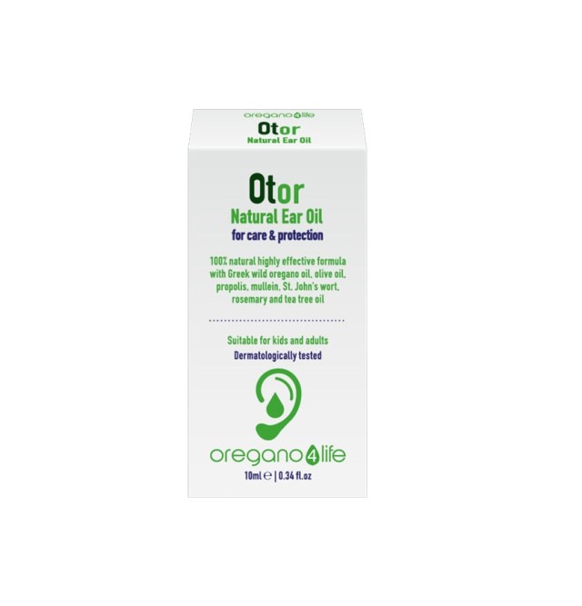 Oregano 4 Life Otor Natural Ear Oil Φυτικό Έλαιο 10ml