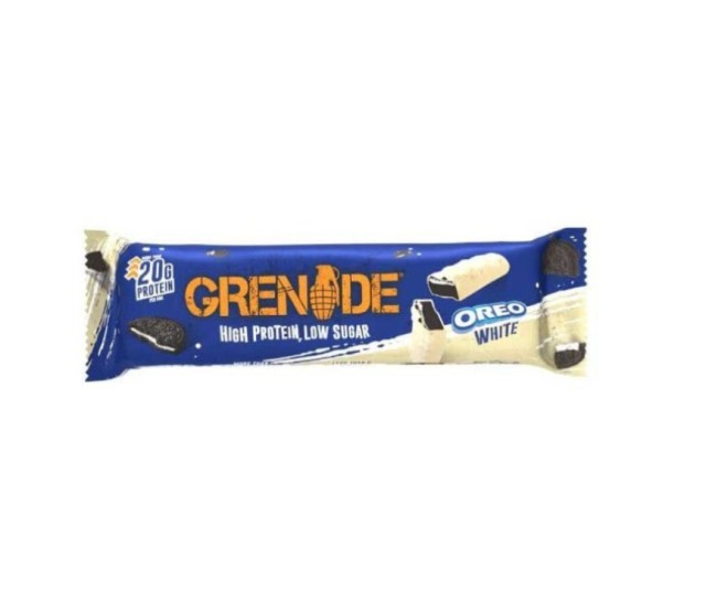 Grenade Protein Bar Oreo White Μπάρα Υψηλής Πρωτεΐνης 60g