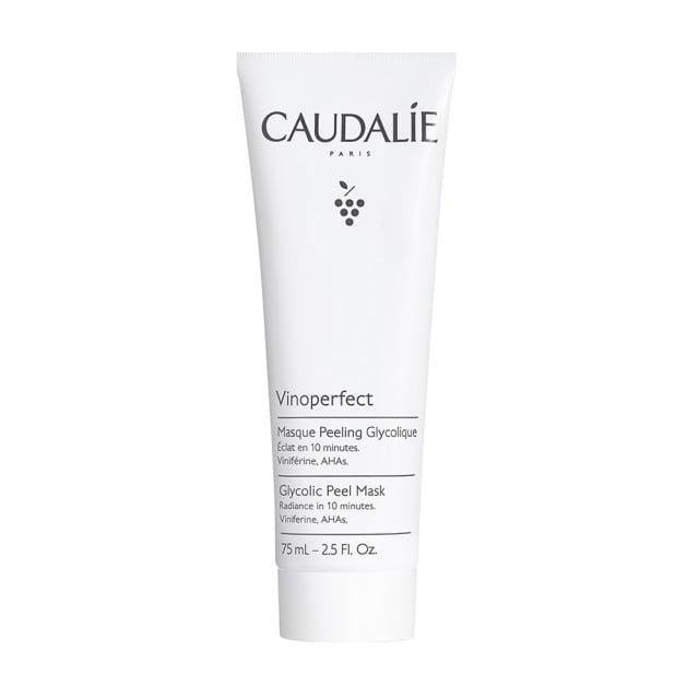 Caudalie Vinoperfect Glycolic Peel Mask Μάσκα Ήπιας Απολέπισης για Λάμψη & Ομοιόμορφο Τόνο 75ml