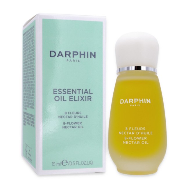 Darphin Essential Oil Elixir 8-Flower Nectar Ορός Προσώπου για Αποτοξίνωση Λάμψη & Εξισορρόπηση 15ml