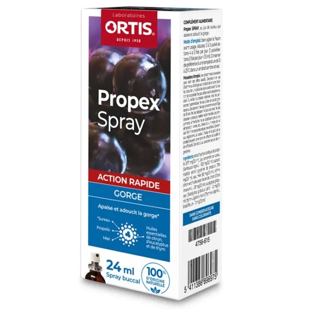 Ortis Propex Throat Spray για το Λαιμό 24ml