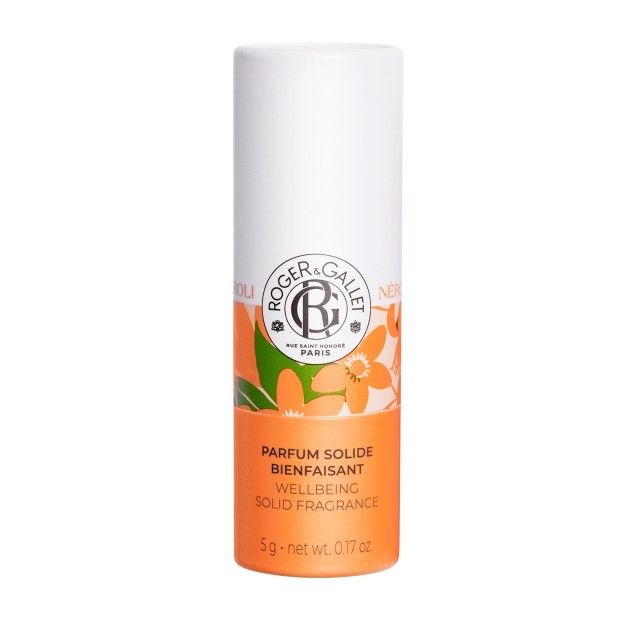 Roger & Gallet Parfum Solide Bienfaisant Neroli Αναζωογονητικό Στερεό Άρωμα 5gr