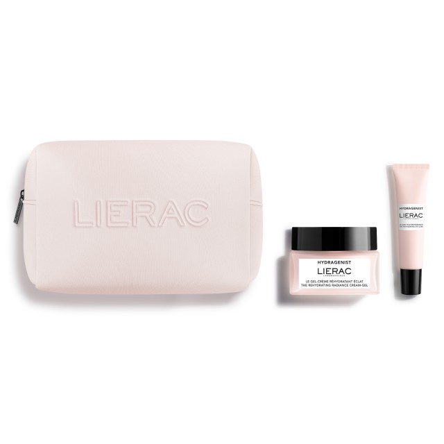 Lierac Set La Routine Hydragenist Gel-Κρέμα Προσώπου 50ml, Κρέμα Ματιών 15ml & Δώρο Νεσεσέρ