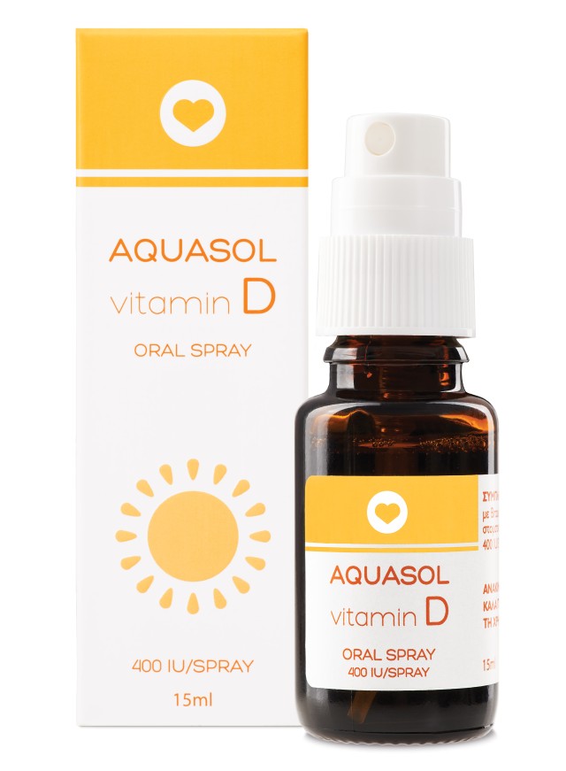 Aquasol Vitamin D 400IU Oral Spray 15ml