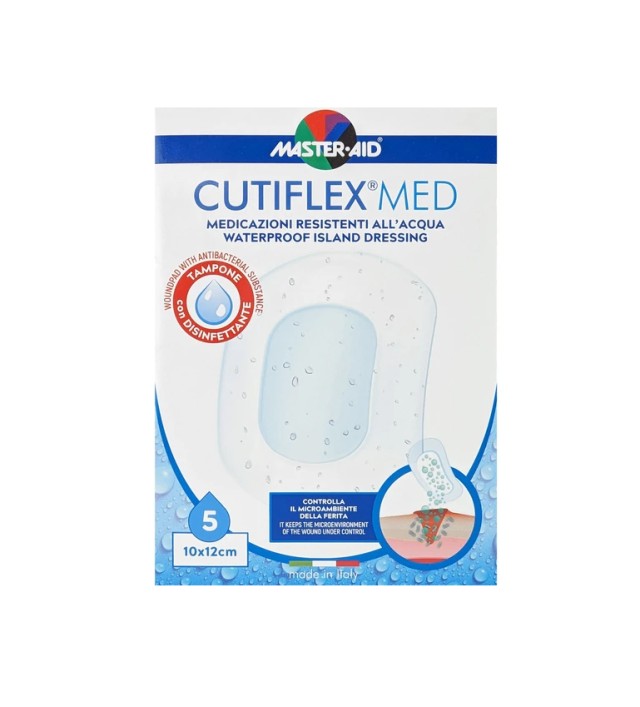 Master Aid Cutiflex 10x12cm (5,5x7,2) 5τεμ.