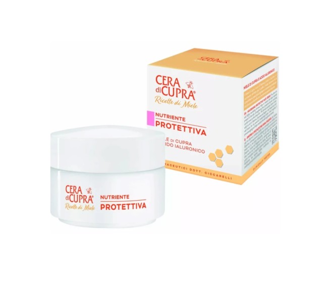 Cera di Cupra Nourishing Protective Cream Ενυδατική Κρέμα Προσώπου με Εκχύλισμα Μελιού για Ξηρή Επιδερμίδα 50ml