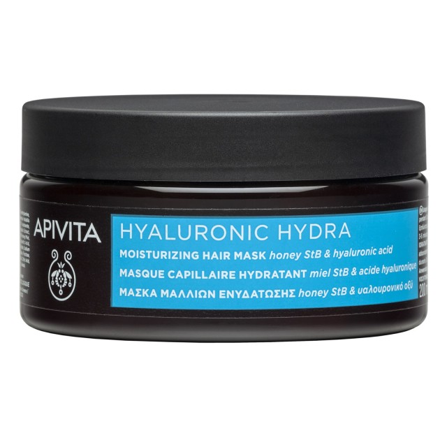 Apivita Hyaluronic Hydra Μάσκα Ενυδάτωσης Honey StB & Hyaluronic Acid 200ml