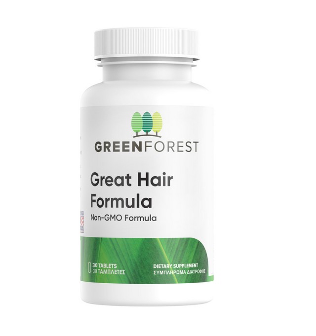 Green Forest Great Hair Formula 30tabs