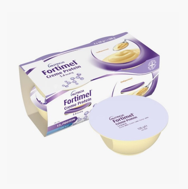 Nutricia Fortimel Creme Protein 1.6 με Γεύση Βανίλια 4X125gr