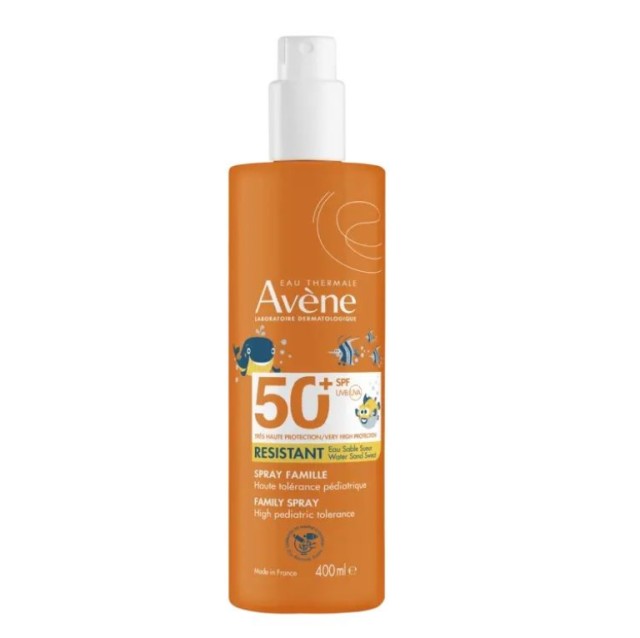 Avene Kids Sun Protection Spray Family Size SPF50+ 400ml