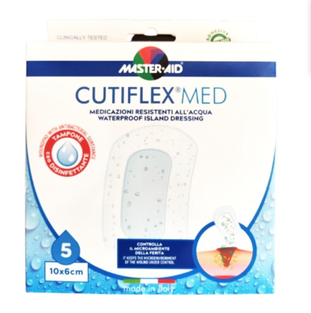 Master Aid Cutiflex  10x6cm (6,7x3) 5τεμ.