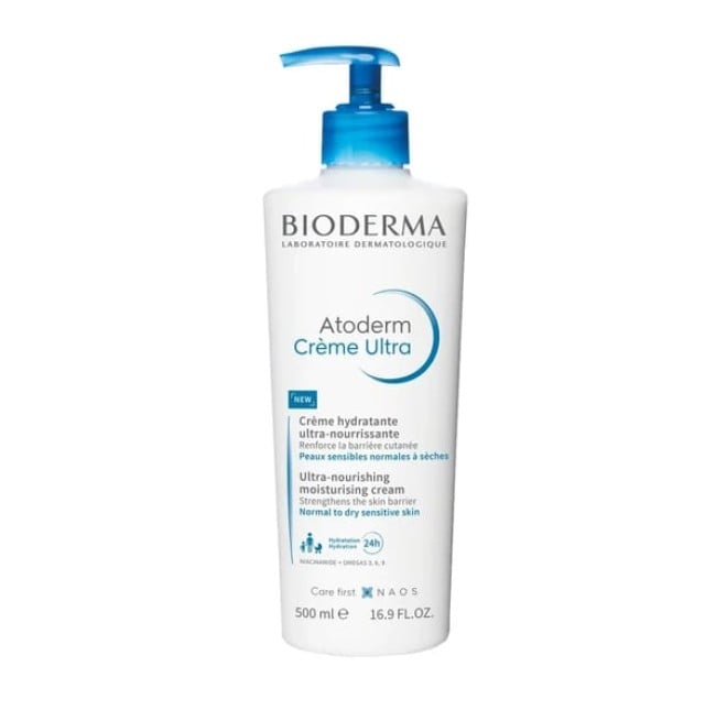 Bioderma Atoderm Creme Ultra Eνυδατική Κρέμα για Κανονικό-Ξηρό & Ευαίσθητο Δέρμα 500ml