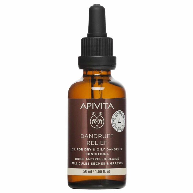 Apivita Dandruff Relief Oil For Dry & Oily 50ml