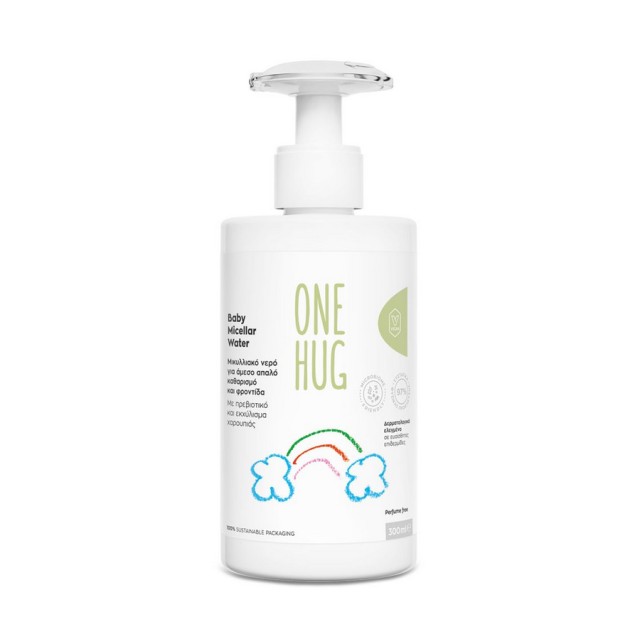 One Hug Baby Micellar Water Μικυλλιακό Νερό για Απαλό Καθαρισμό 300ml