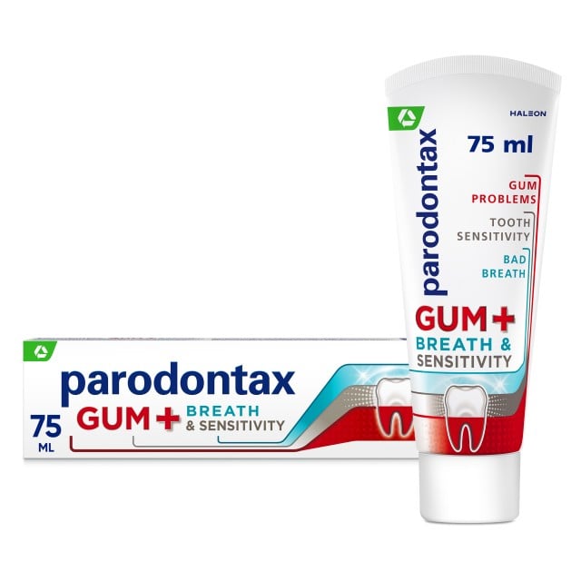 Parodontax Toothpaste Gum + Breath & Sensitive 75ml